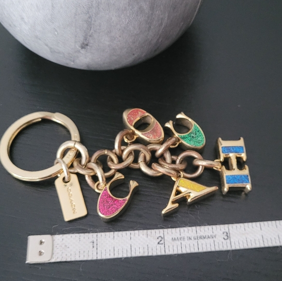 Coach Multicolor Keychain - Picture 8 of 8